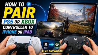 How to Pair a PS5 or Xbox Controller with an iPhone or iPad