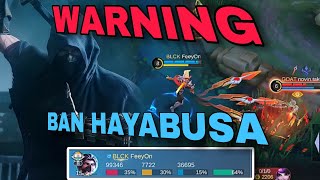 When your hand works like MAGIC | Insane Damage | Hayabusa Gameplay | Mobile Legends