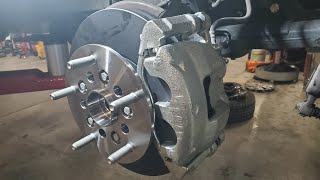 Ford transit front brake job (the right way)