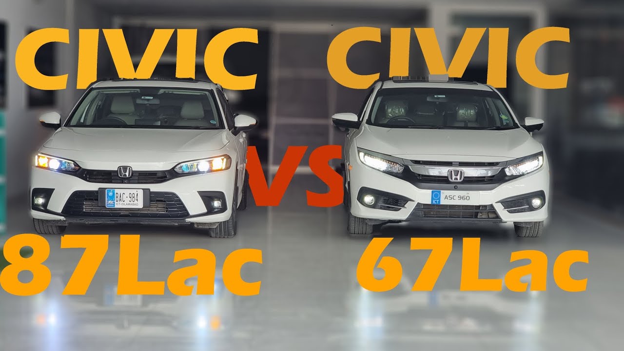 Honda Civic 11 Gen Vs Civic X 10th generation Comparison does the
