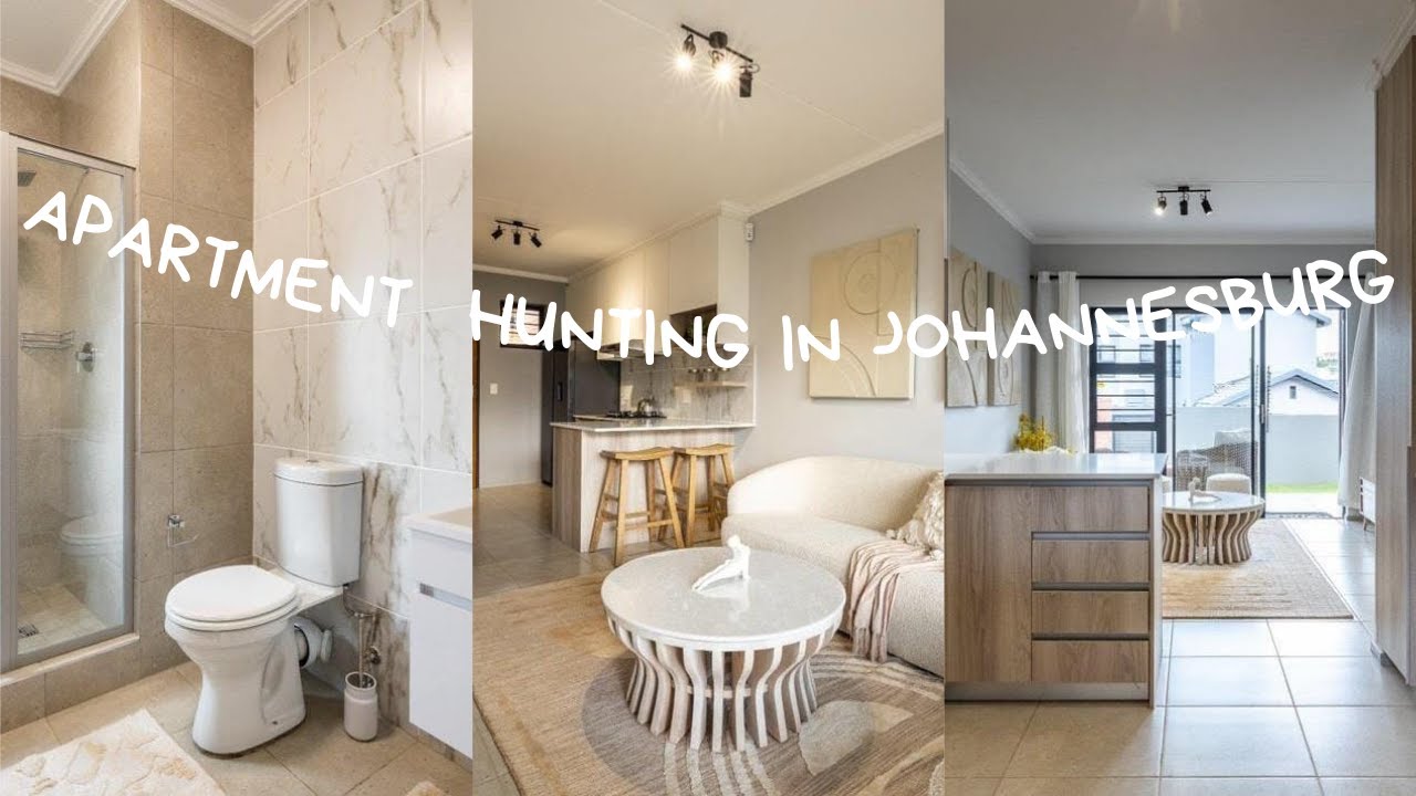 APARTMENT HUNTING IN JOHANNESBURG PART 1!!!! AFFORDABLE LUXURY!!! SOUTH AFRICAN YOUTUBER...