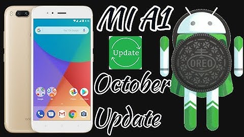 Mi A1 - October Security Path Update