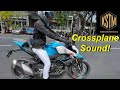 CFmoto 450Nk test ride w/ raw sound