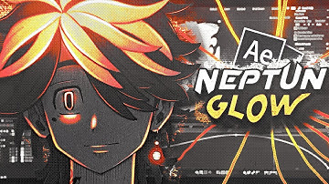 Glow effect like NEPTUN  -  After Effect Tutorial