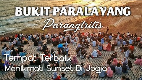 Sunset Bukit Paralayang Parangtritis Watugupit Jogja