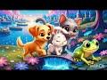 🐶🐱🧙‍♀️ Bingo, Mimi și Zappy: Magia Prieteniei în Coloriland 🌈✨