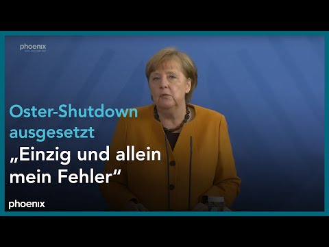 Statement von Angela Merkel nach dem MP-Treffen