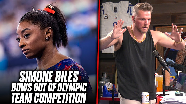 Pat McAfee Reacts: Simone Biles Bows Out Of Olympics Team Competition