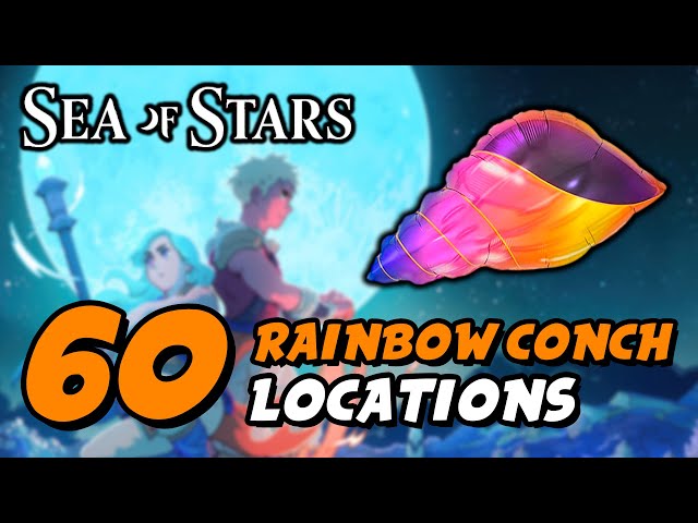 Sea of Stars Rainbow Conch Guide, All Locations and Uses