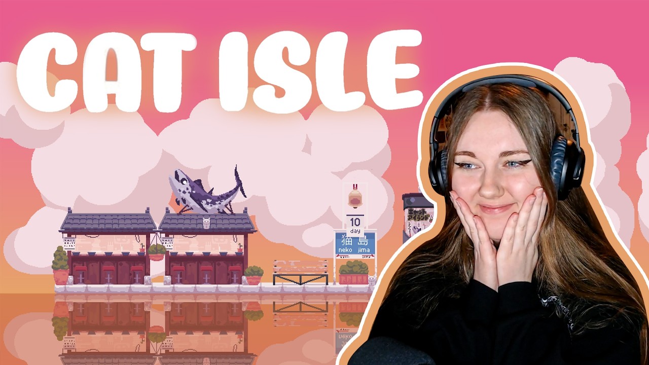 A Cozy Game About An Island Of Cats! - Cat Isle Demo - YouTube