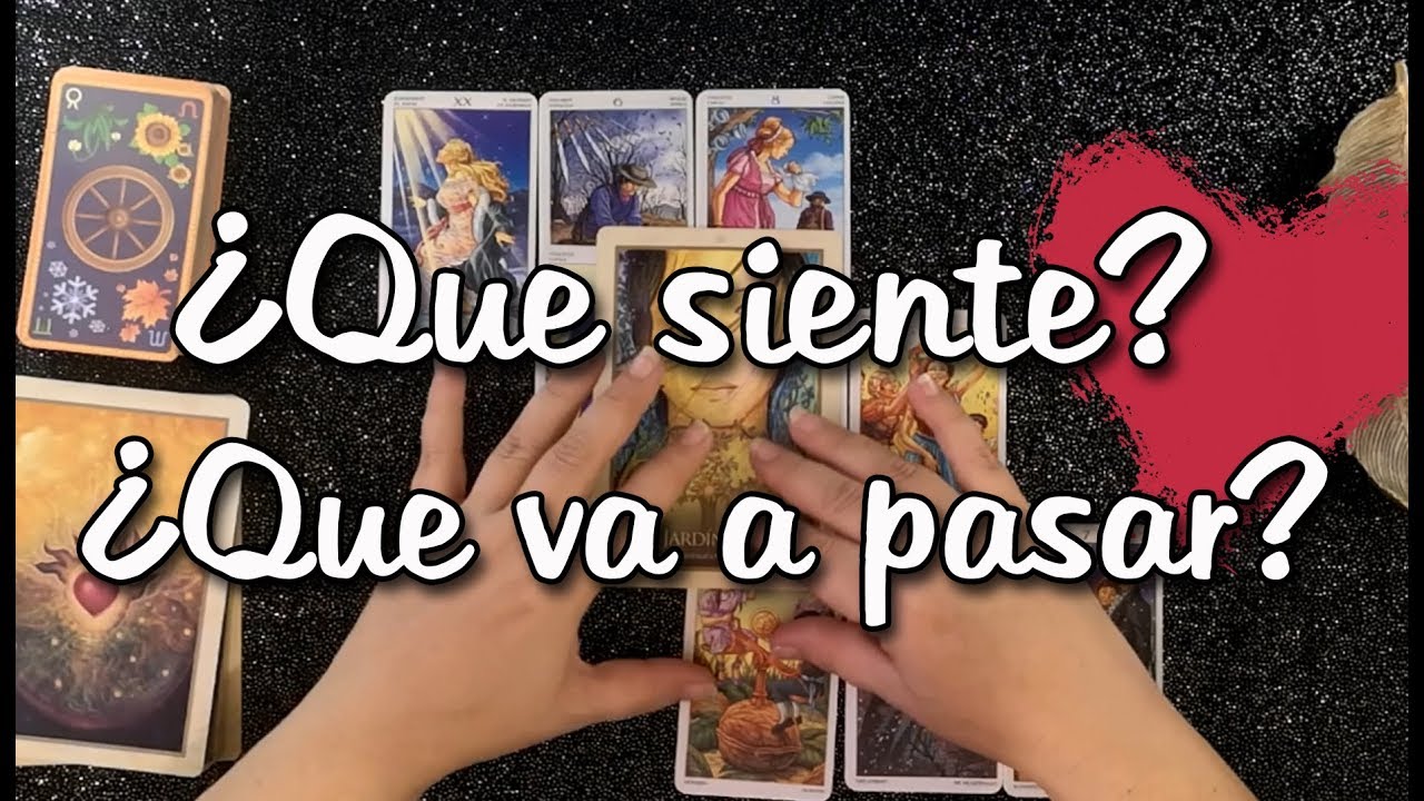 Tarot Interactivo ¿Que siente y que pasará próximamente? - YouTube