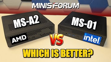 MINISFORUM MS-A2 vs MS-01 - Which Is BEST?