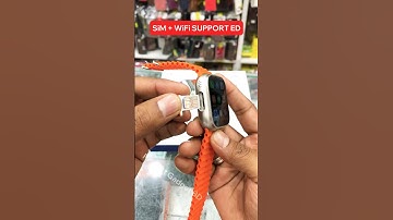 SiM + WiFi Supported Android Smart Watch C90 Ultra First Empressive #shorts #bangladesh