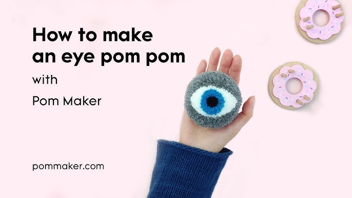 How to Make Tiny Pompoms with Pom Maker 