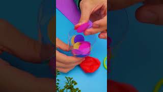 🎊 MAKE Your Own CONFETTI LAUNCHER! So Easy! 🎉🎂 #shorts #kids