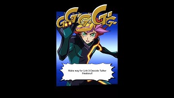 Yugioh Duel Links - Playmaker Link summon Decode Talker Heatsoul