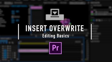 Insert Overwrite in Premiere | Editing Basics | Premiere Pro Tutorial 2021