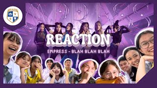 [V.REACT👀] EMPRESS - Blah Blah Blah | T-pop วงใหม่ ขนลุกไม่ไหวแล้วคุณน้า⚡️