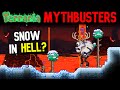 Can you Fight Deerclops in the UNDERWORLD? | Terraria Journey's End Mythbusters