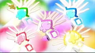 Yes Precure 5  Group Transformation  albanian Dub Rare