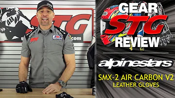Alpinestars SMX-2 Air Carbon V2 Leather Glove Review | Sportbike Track Gear