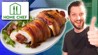 Home Chef Bacon & Cheese Stuffed Chicken: A Home Cook's Dream Review!