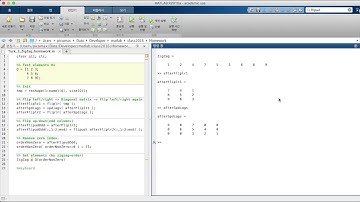 [matlab] ZigZag-Scanning (2-D Array)