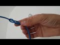 An Easy Way To Tighten A Laundry Rope 
