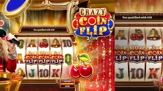 Crazy Coin Flip 2000X Multiplier Hit Out Of Nowhere