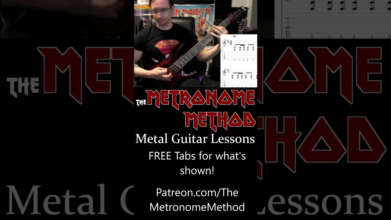 7-String 3/4 Riff — Gallops and Reverse Gallops