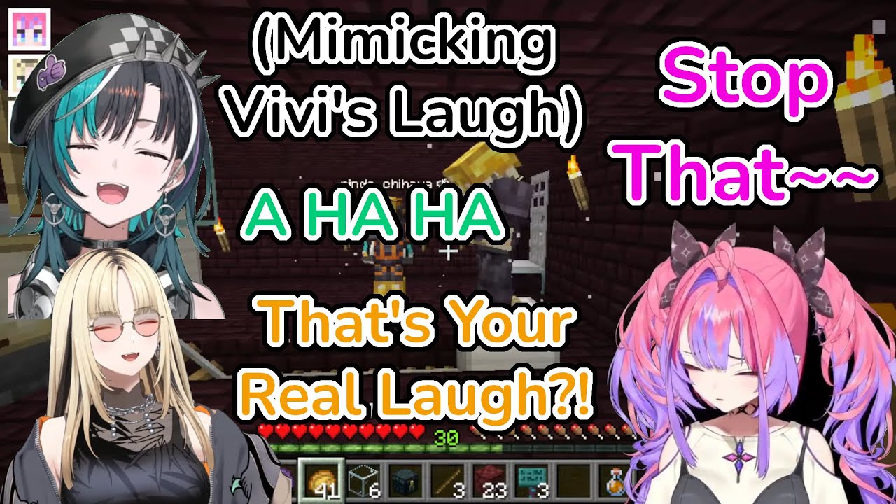 Chihaya and Niko Teasing Vivi's Monotone Voice and Laugh [Hololive Flow Glow | EN Subs]