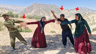 The police arrive to take Fatemeh away: Fatemeh's fury at Ali and Sakineh. screenshot 4
