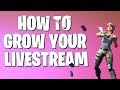 How to Grow your Livestream