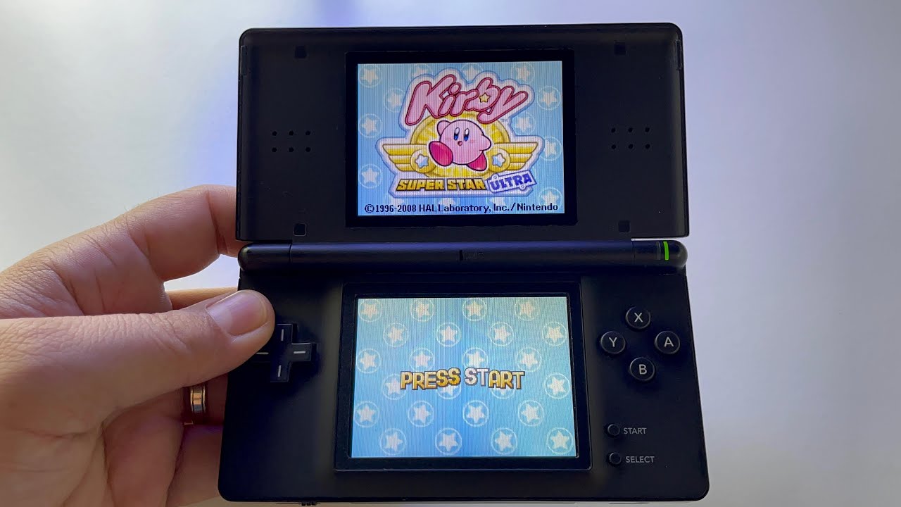 Kirby Super Star Ultra | Nintendo DS Lite handheld gameplay - YouTube