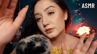 ASMR Face Touching *Up Close Personal Attention*