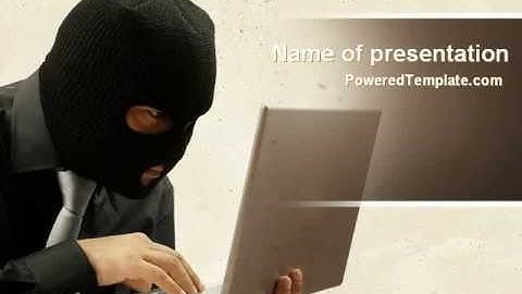 Hacking PowerPoint Template by PoweredTemplate.com