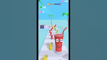 Satisfying Mobile Games 2024 - JUICE RUN All Levels Gameplay Walkthrough Android, ios max #shorts