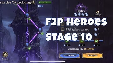 Tower of Deception | F2P Heroes | Stage 10 |Watcher of Realms
