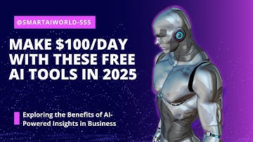 Make $100/Day Using These Free AI Tools (No Experience Needed)🔥🔥🔥