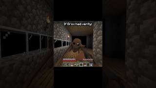 Grox is here to scare Verity😭 #verity #minecraft #horror #mod #gogilaeditz #viral
