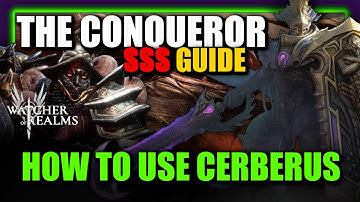 The Conqueror - Immortal Codex SSS Guide Ft. Cerberus | Watcher of Realms