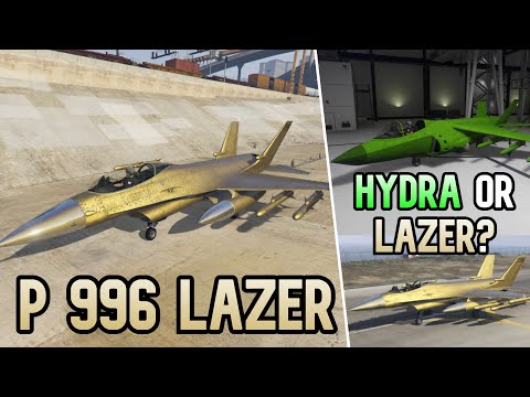 Gta 5 P-996 Lazer Customization & Review - Lazer vs Hydra Gta Online