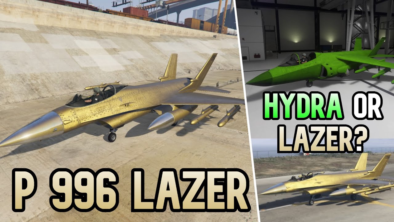Gta 5 P 996 Lazer Customization Review Lazer Vs Hydra Gta Online 