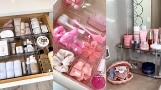 ✨bathroom organizing and restocking videos | ASMR satisfying | tiktok compilations ✨