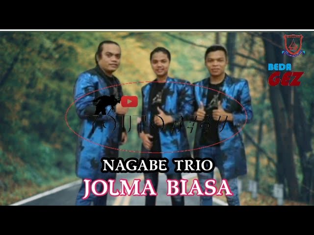 Lagu BATAK Terpopuler||Nagabe Trio Live - Jolma Biasa (Manusia Biasa) class=