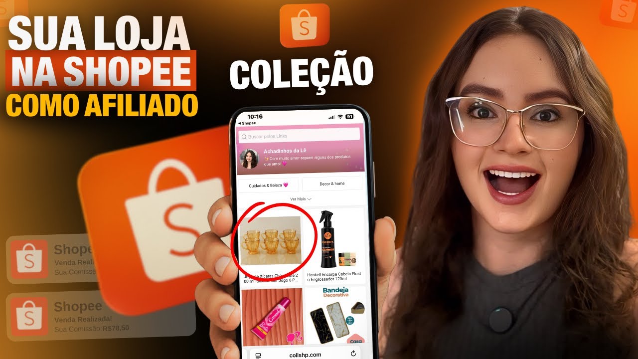 AFILIADO SHOPEE: Como Montar Sua Coleção/Vitrine Para Vender Mais