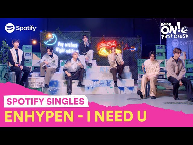 ENHYPEN covers “I NEED U” by BTS | K-Pop ON! First Crush class=