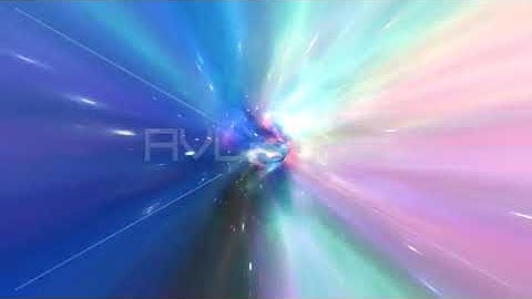 Time Travel through Wormhole at Light Speed in Outer Space Nebula Stars - IncrediVFX - AVloops