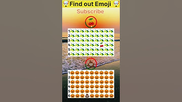 memory test challenge 💥⚠️ find the same emoji 🧠👽#emoji #challenge