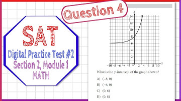 Question 4 from SAT Digital Practice Test 2, Section 2, Module 1 (MATH)